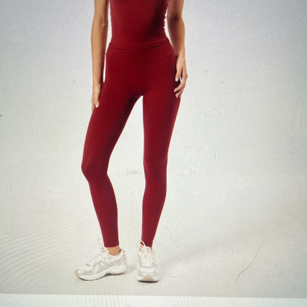 CDB Freedom Red Leggings